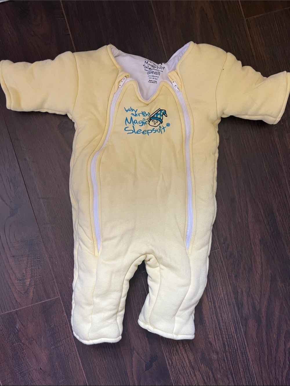 Magic Merlin Sleepsuit - Pale Yellow Sleep Sack